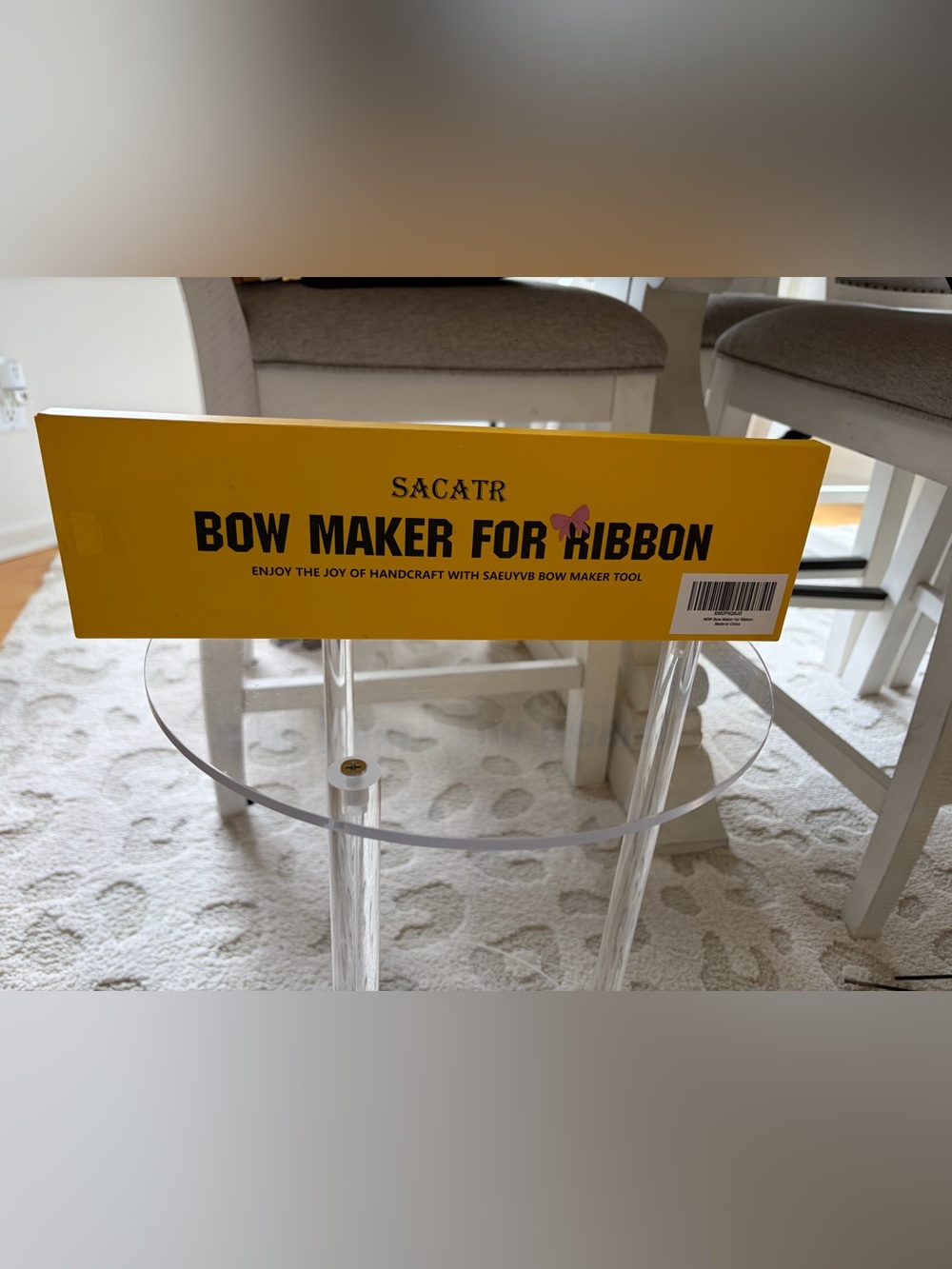 SACATR Yellow Ribbon Bow Maker Tool